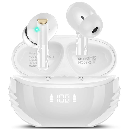 Wireless Bluetooth Earbuds with HiFi Sound and Touch Control