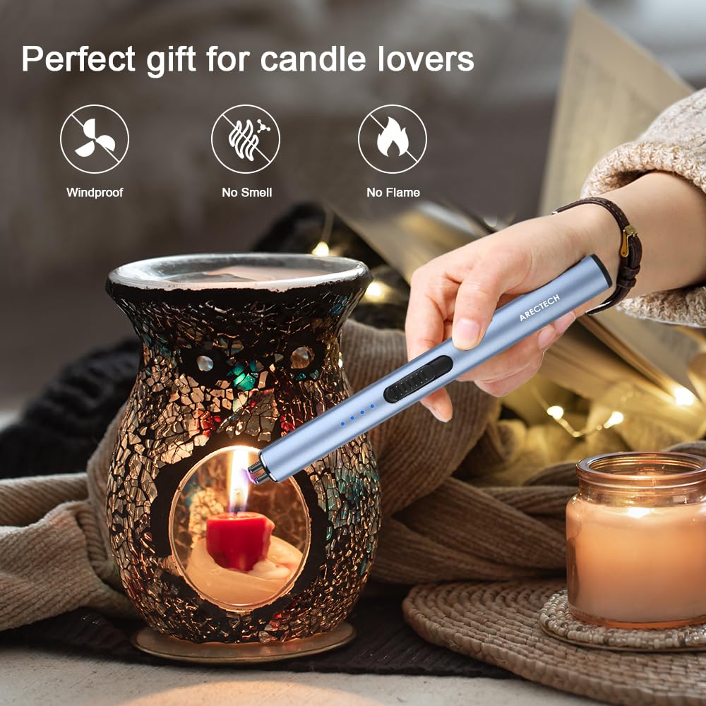 Rechargeable Plasma Lighter for Candle & Kitchen