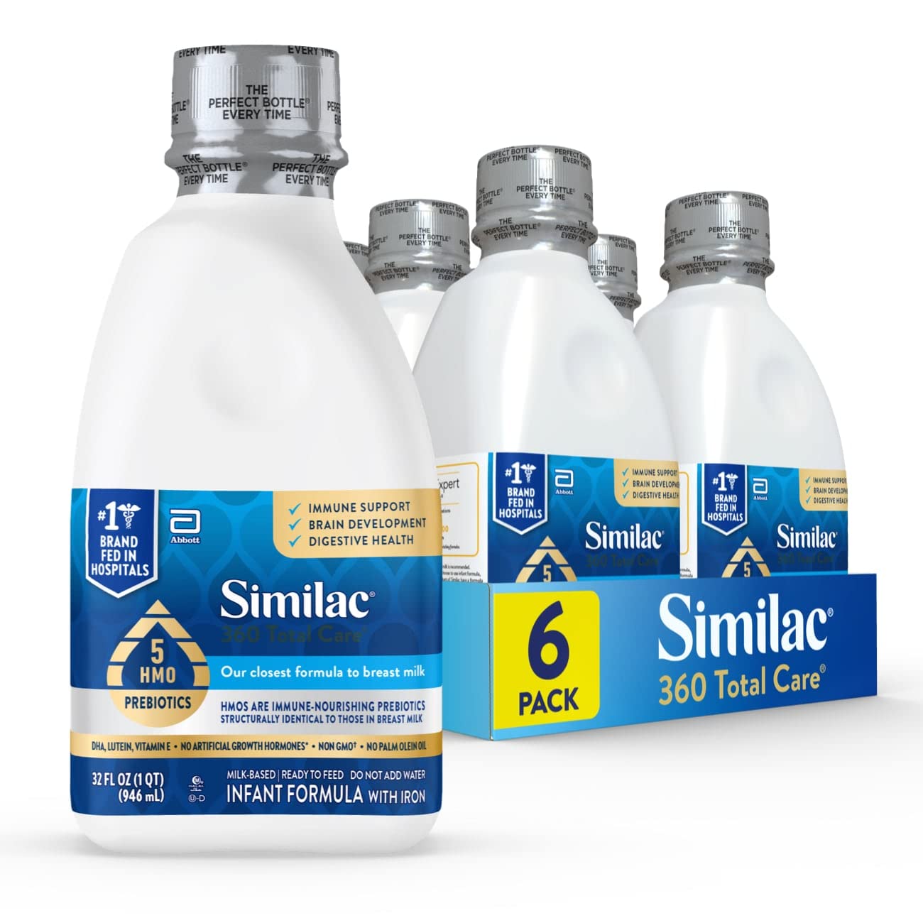 Similac 360 Total Care Infant Formula, 32 oz