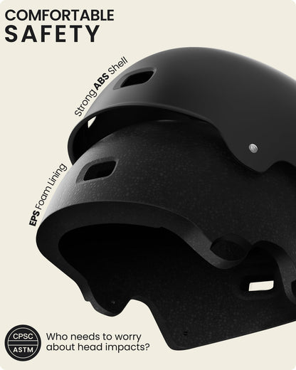 OutdoorMaster Multi-Sport Cycling Helmet for All Ages