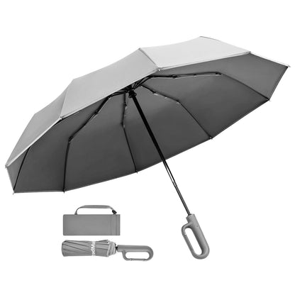 Windproof Compact Travel Umbrella for Rain