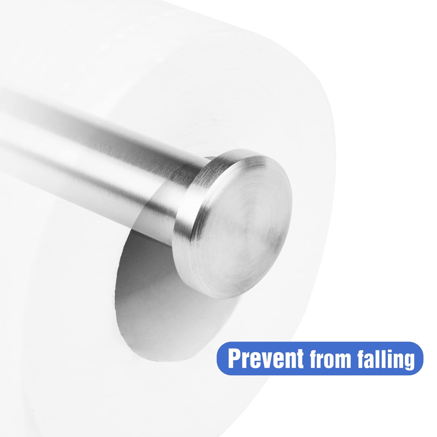 HITSLAM Brushed Nickel Toilet Paper Holder