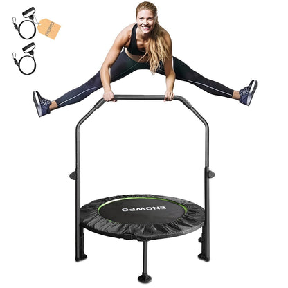 Foldable Mini Trampoline for Indoor Outdoor Fitness