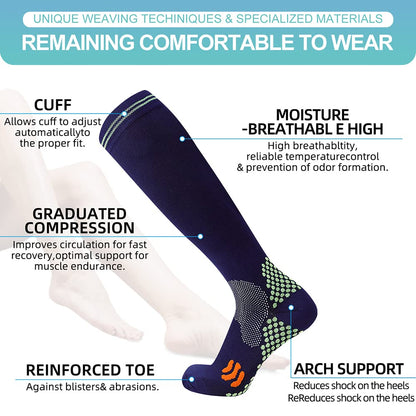 20-30 mmHg Compression Socks for Men & Women