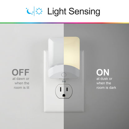 GE LED Night Light with Dusk to Dawn Sensor