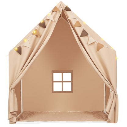 Kids Indoor Play Tent with LED Lights