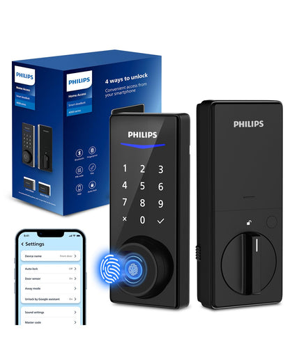 Philips Smart Fingerprint Door Lock with App Control