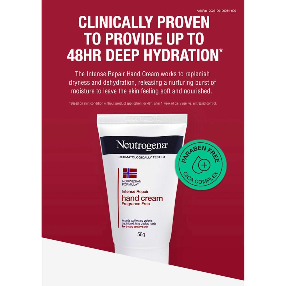 Neutrogena Fragrance-Free Hand Cream, 2 Ounce