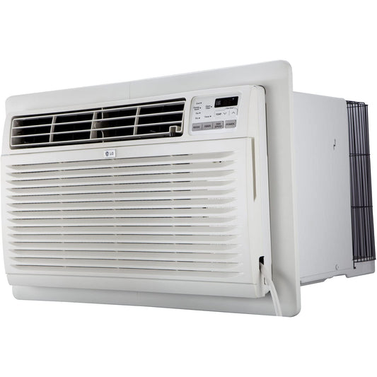 LG 7,800 Air Conditioner, 115V, Rooms up to 330 Sq. Ft, Perfect for Bedroom or Office, Wall Mounted AC Unit with Remote and 3 Cool & Fan Speeds, White, 8000 BTU