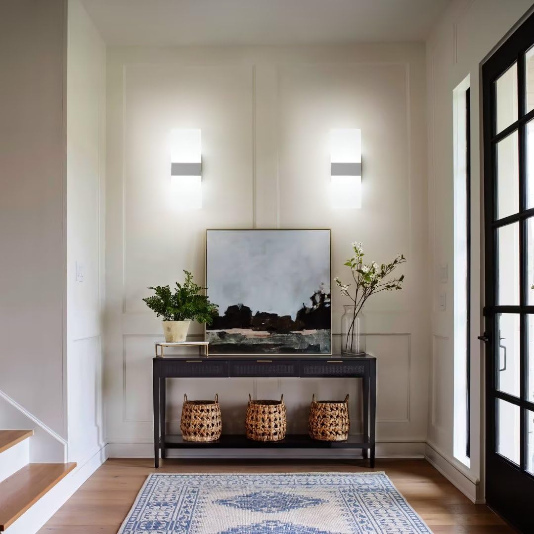 ZitoStory Modern Wall Sconces - 2 Pack