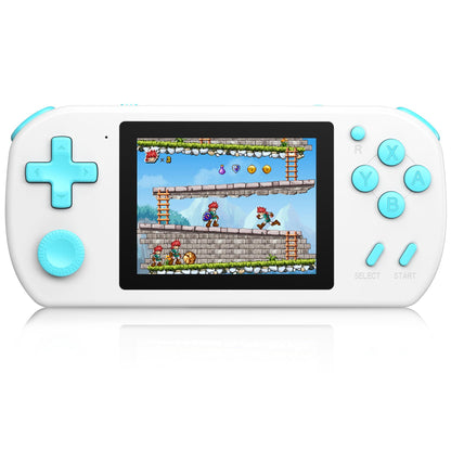 Beico Handheld Games for Kids Adults with Built in 268 Classic Retro Video Games,3.0'' Color Screen Rechargeable Portable Arcade Gaming Player,Boys Girls Travel Electronics Toys Birthday Gift (White)