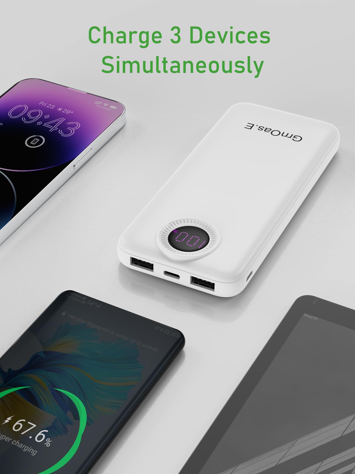 10000 mAh Portable Charger Power Bank