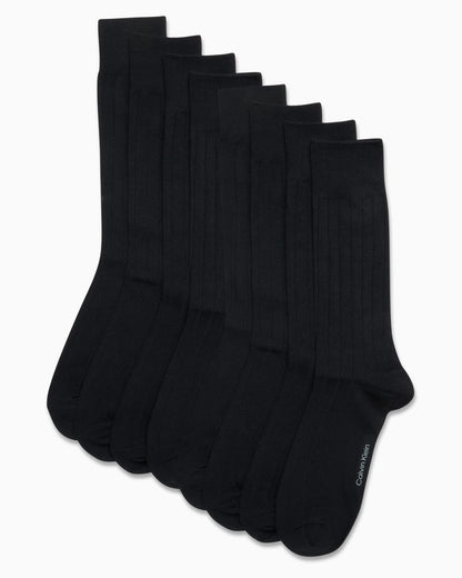 Calvin Klein Men's Performance Dress Socks - 8 Pack