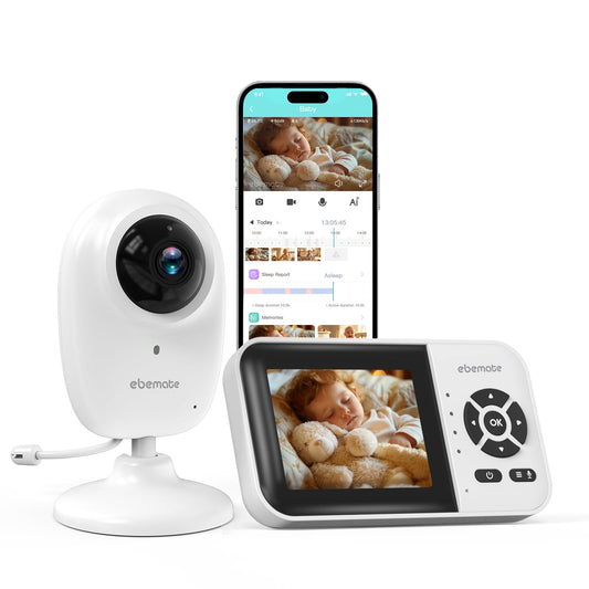 2.8" Baby Monitor with 1080P Camera & Night Vision