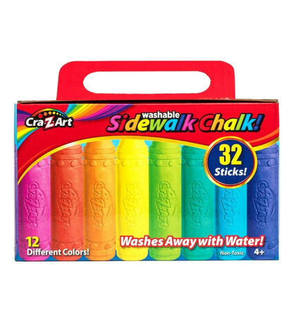 Cra-Z-Art 32 Count Sidewalk Chalk Set