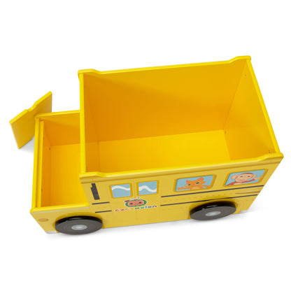 CoComelon School Bus Toy Box by Delta Children