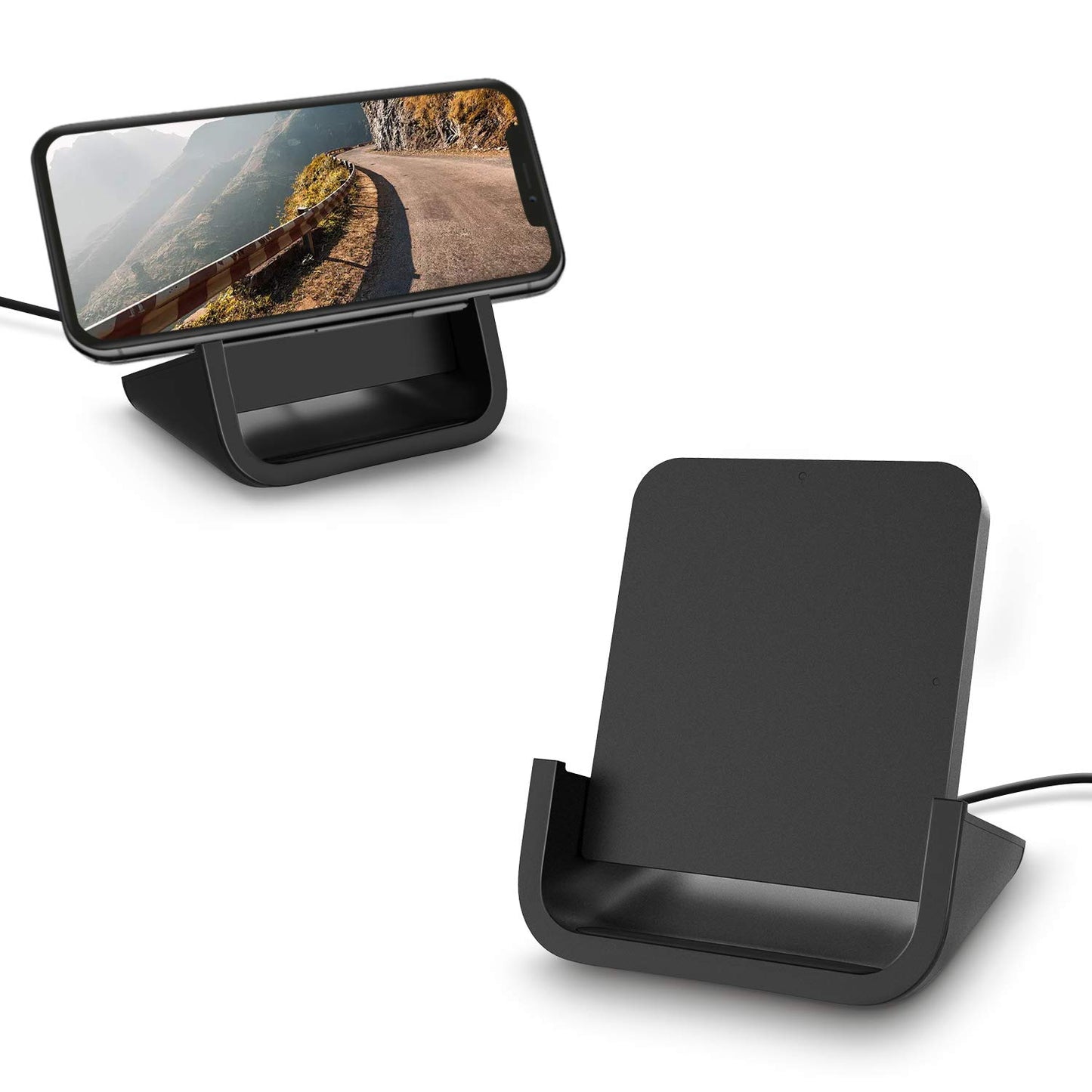 YUWISS Wireless Charging Stand for iPhone & Galaxy