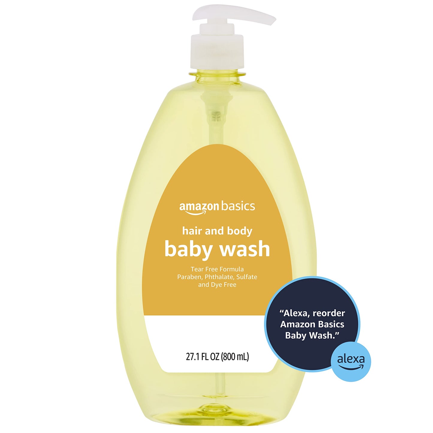 Tear-Free Baby Hair and Body Wash 4-Pack