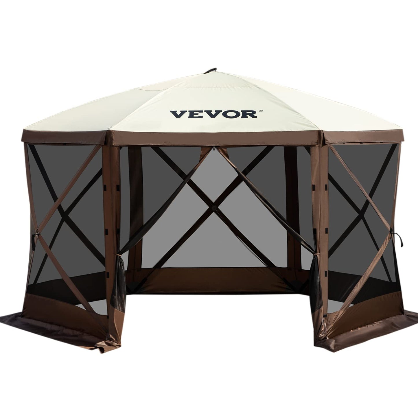 VEVOR 12x12ft Pop-up Camping Gazebo Tent