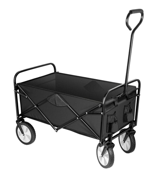 Collapsible Garden Cart with Swivel Wheels