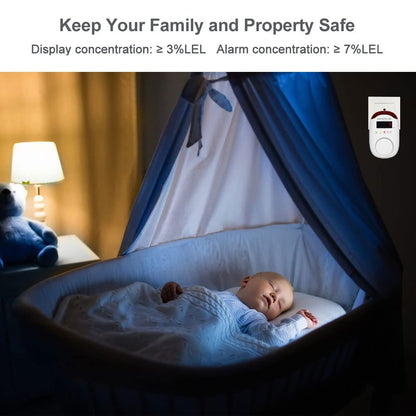 Natural Gas Detector for Home and Camper
