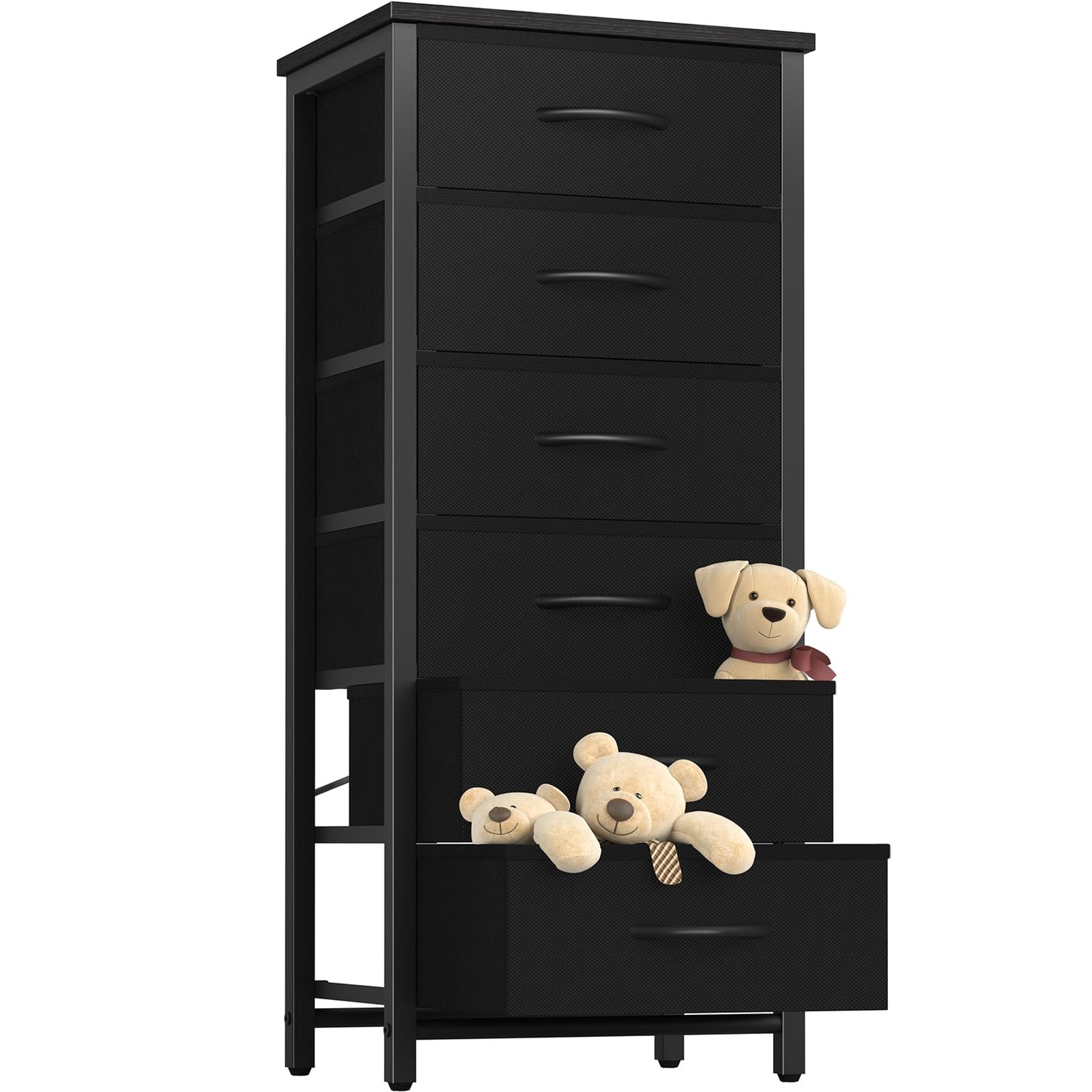 Yoobure Tall Nightstand with 6 Storage Drawers