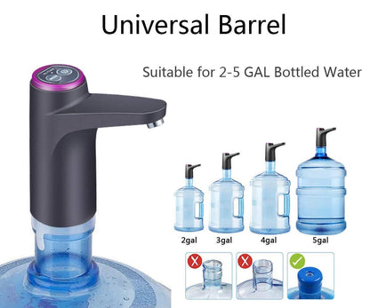 Portable Water Dispenser for 3-5 Gallon Bottles