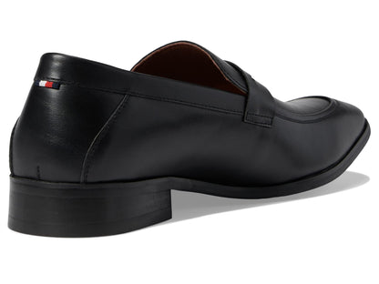 Tommy Hilfiger Men's Black Simol Penny Loafers