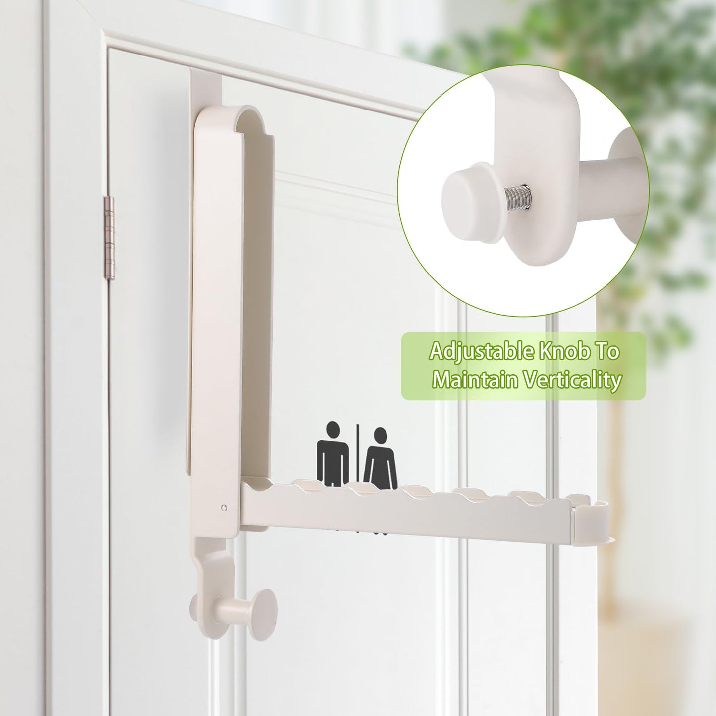 Over The Door Drying Rack for Laundry Storage