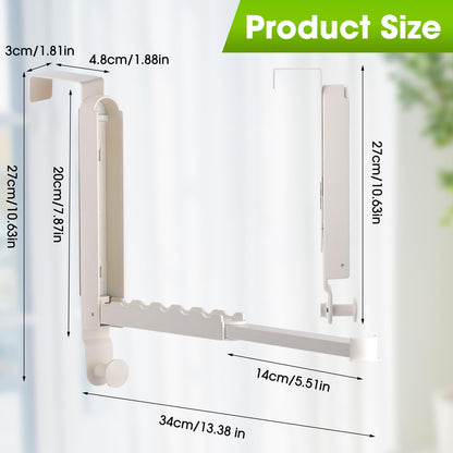 Over The Door Drying Rack for Laundry Storage