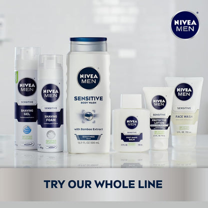 Nivea Men Sensitive Body Wash, 3 Pack