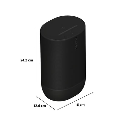 Sonos Move 2 Wireless Bluetooth Speaker - Black