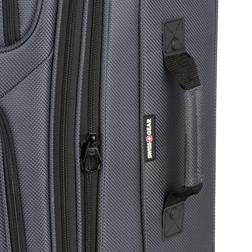 SwissGear Expandable 25-Inch Dark Grey Luggage