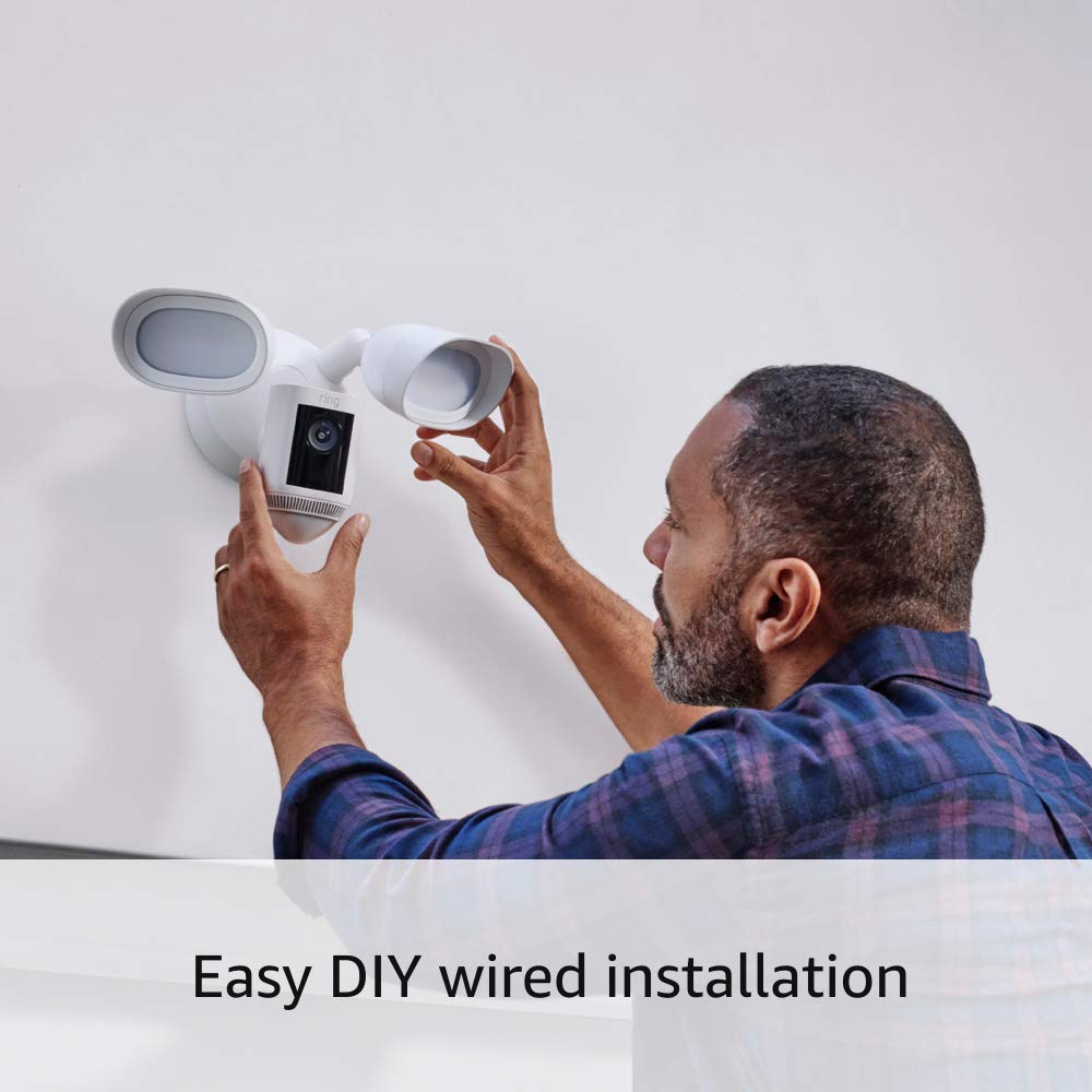 Ring Floodlight Cam Pro with 3D Motion Detection