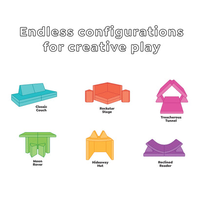 Kids Convertible Play Couch by YOURIGAMI