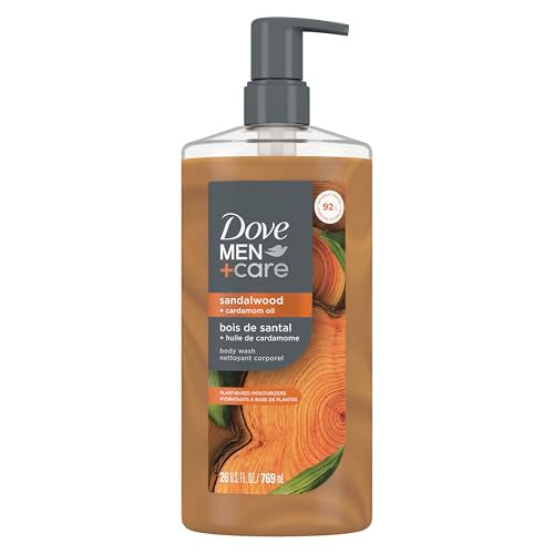 DOVE MEN + CARE Sandalwood Body Wash 26 oz