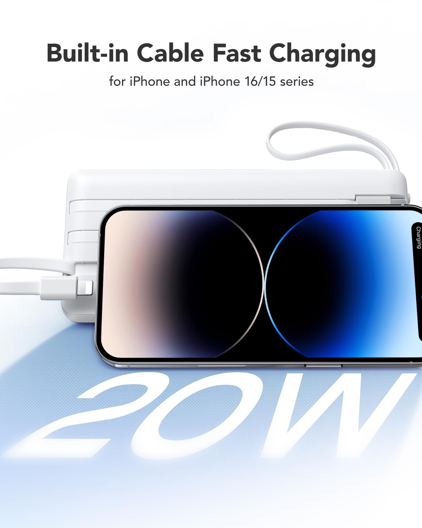 20000mAh VRURC Fast Charging Power Bank