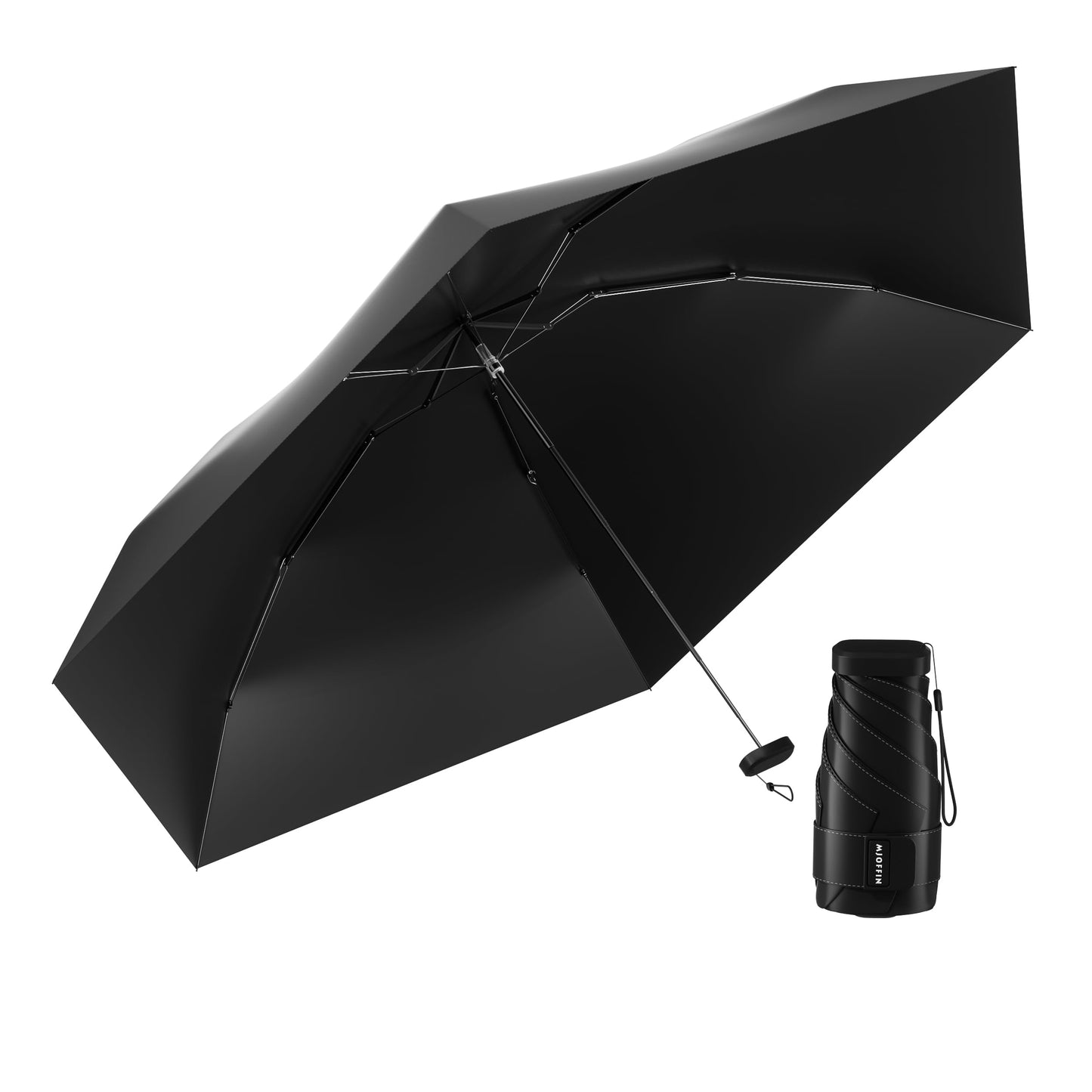 Compact Mini Umbrella for Rain - Lightweight Foldable