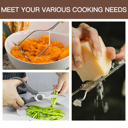 32pcs Non-Stick Silicone Kitchen Utensil Set