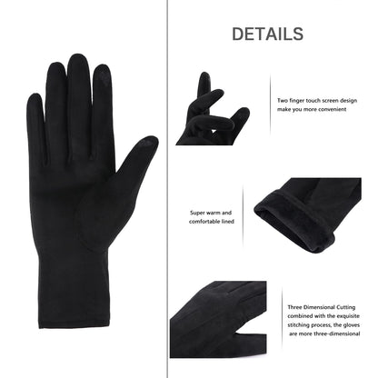 KOFOJN Winter Touch Screen Gloves - 2 Pairs