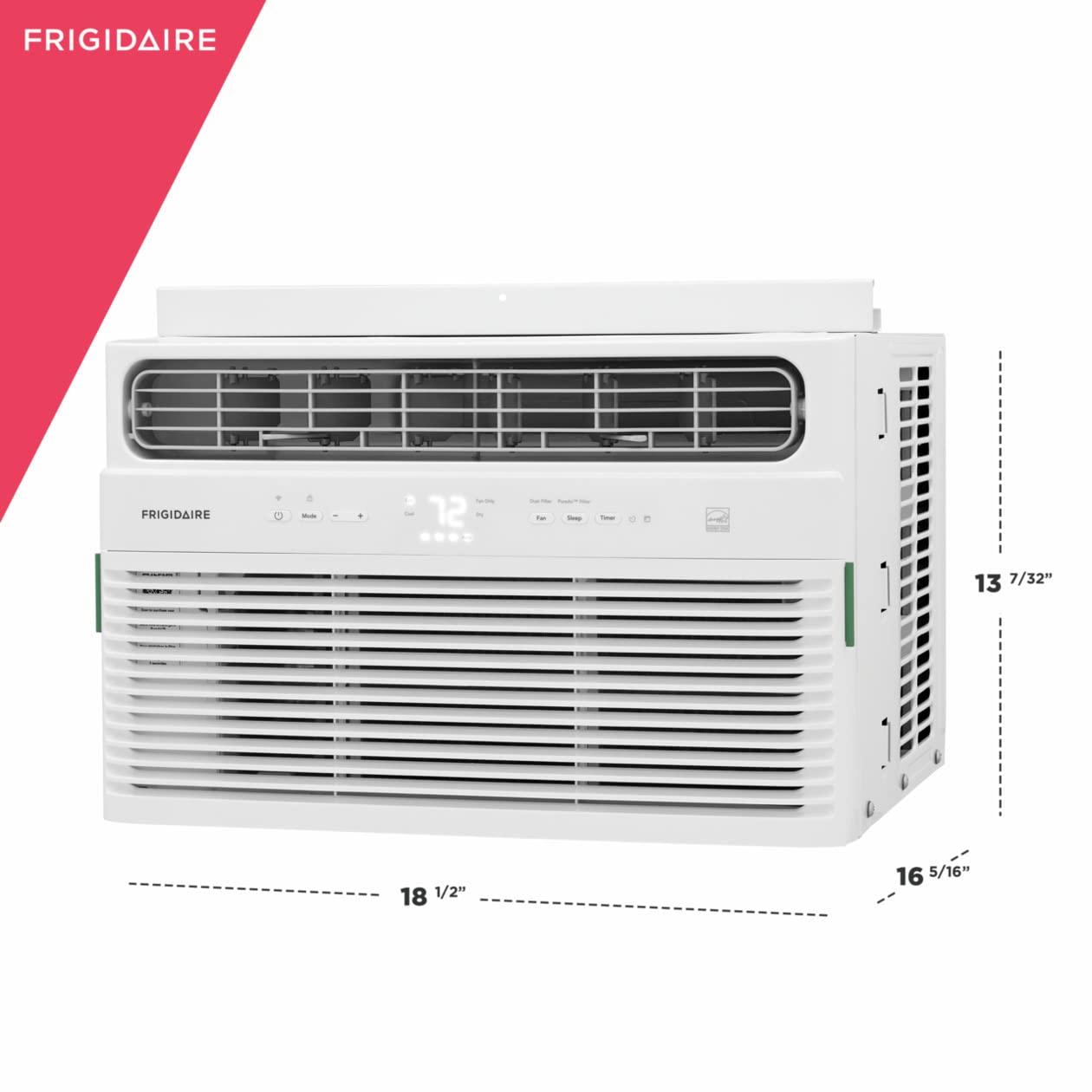 Frigidaire FHWC064WB1 Window Air Conditioner, 6,000 BTU Electronic Controls, White
