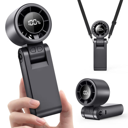 Portable 3-in-1 Turbo Fan for Outdoor Use