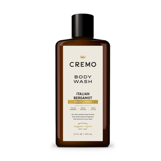 Cremo Men's Body Wash with Bergamot & Vetiver
