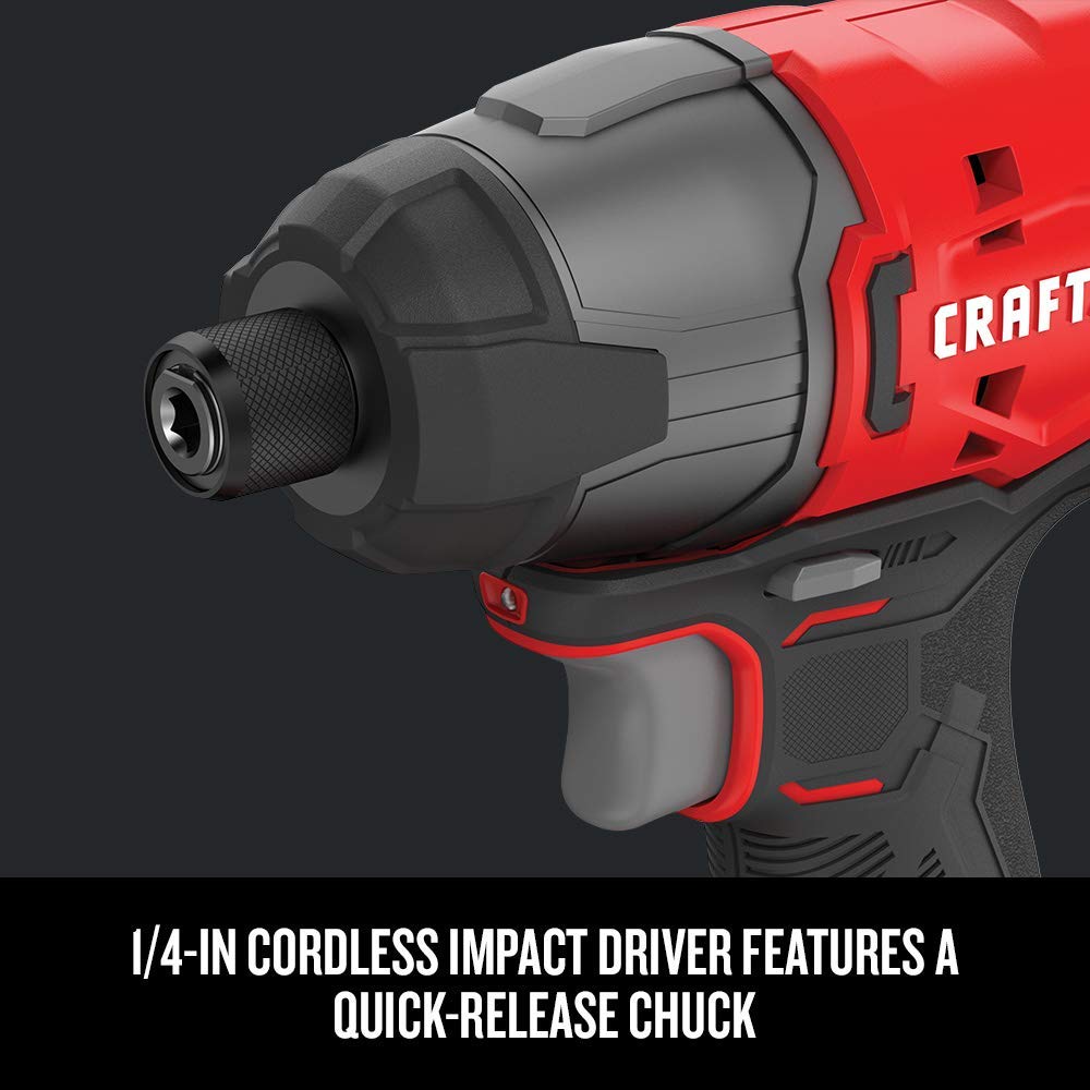 Craftsman Cordless Drill and Impact Driver Kit