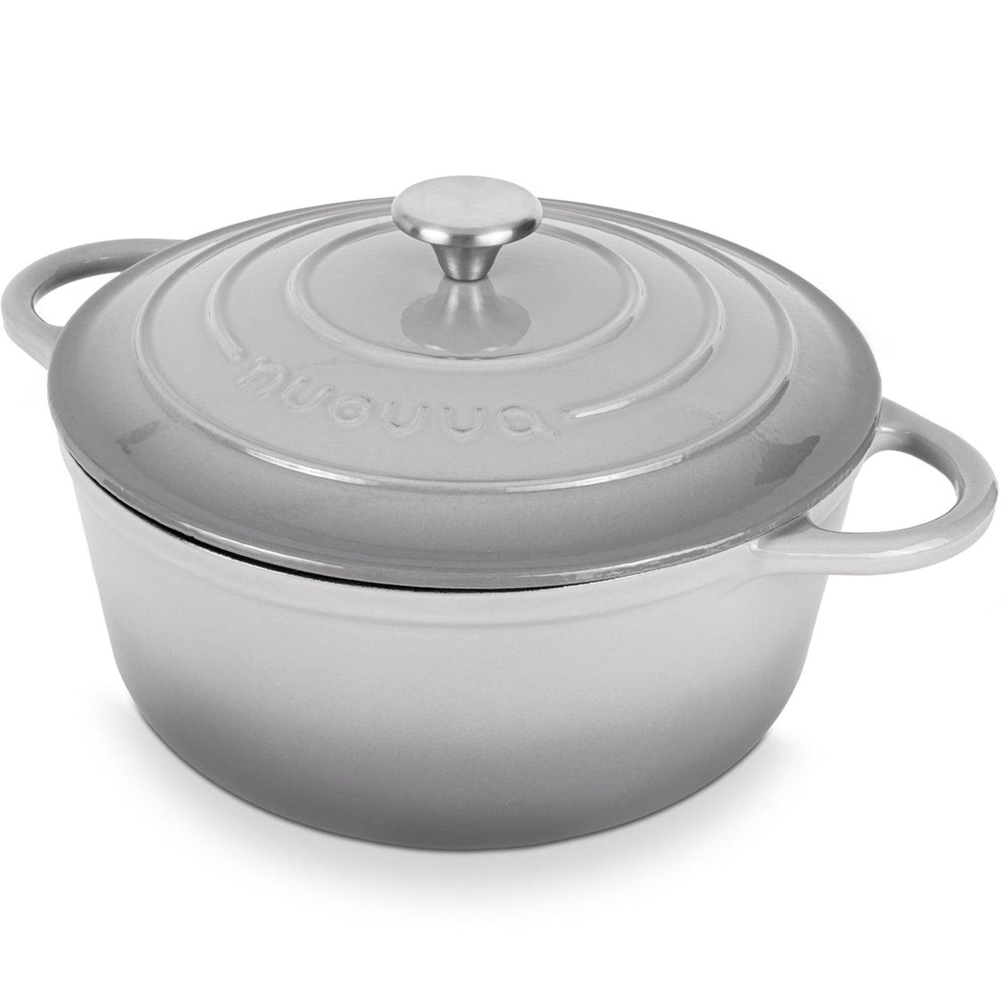 6.4-Quart Cast Iron Dutch Oven with Lid