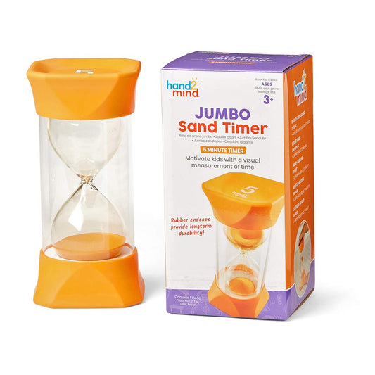 5-Minute Jumbo Sand Timer for Kids