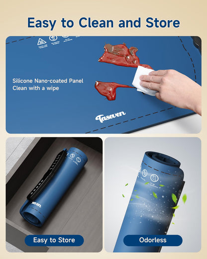 Taseven Electric Food Warming Mat with 7 Temperatures