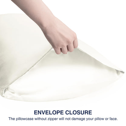 2 Pack EXQ Home Satin Pillowcases for Hair and Skin