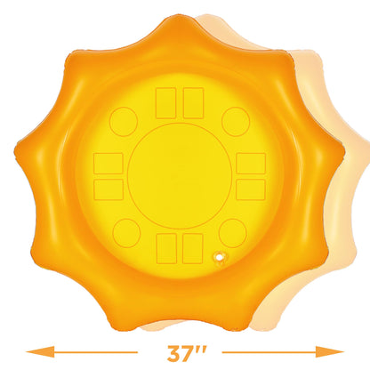 2-Pack Inflatable Serving Bars for Pool Parties