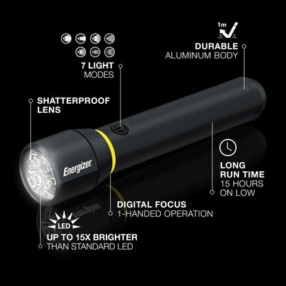 Energizer Ultra Bright 1000+ Lumens LED Flashlight